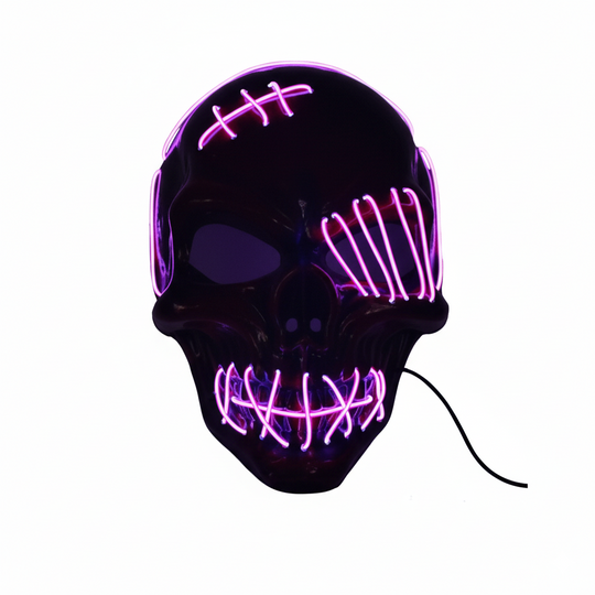 Masker for Halloween med Lysfunksjoner 0