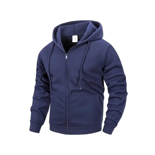 Men's Knit Zip Jacket Casual Streetwear 3