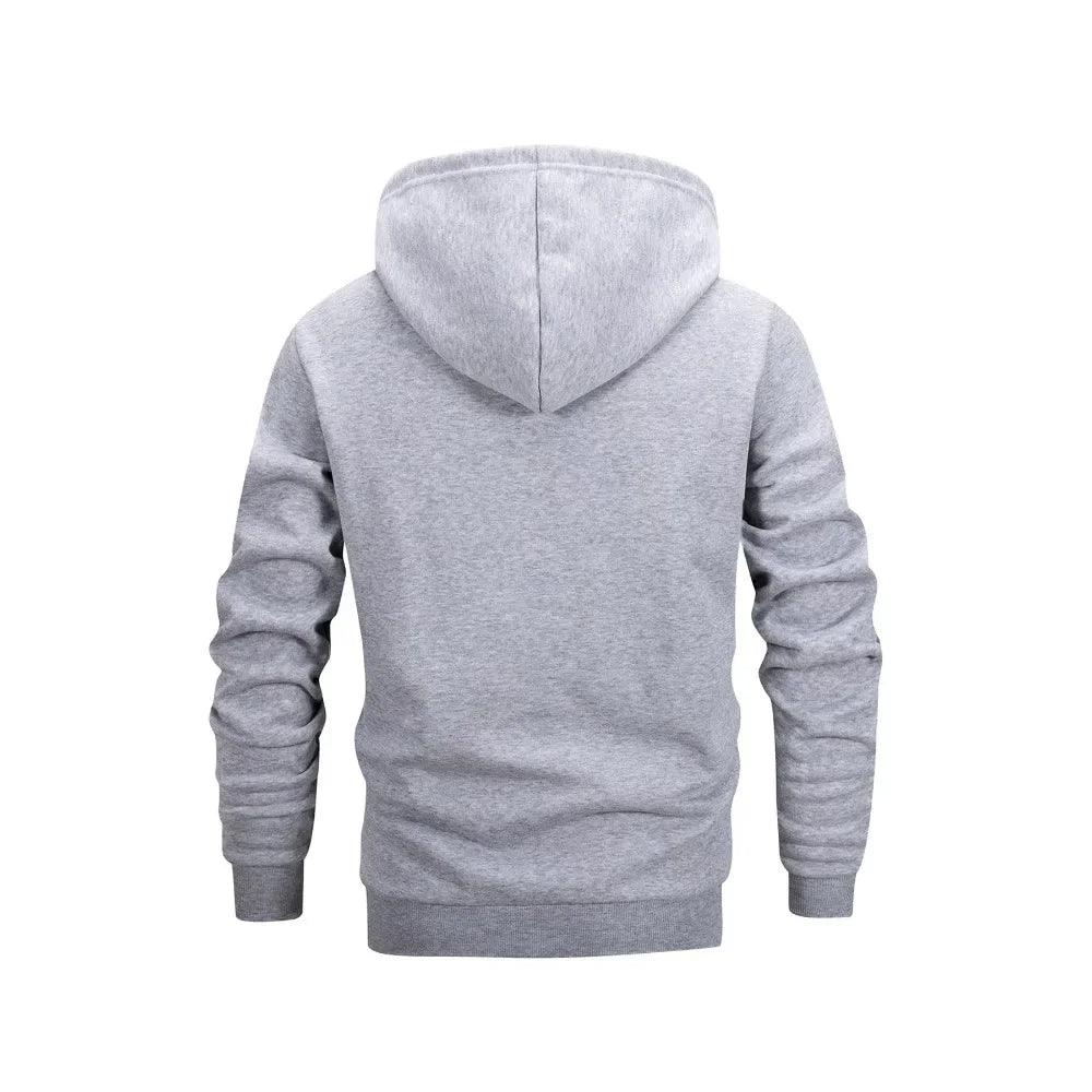Men's Knit Zip Jacket Casual Streetwear 4