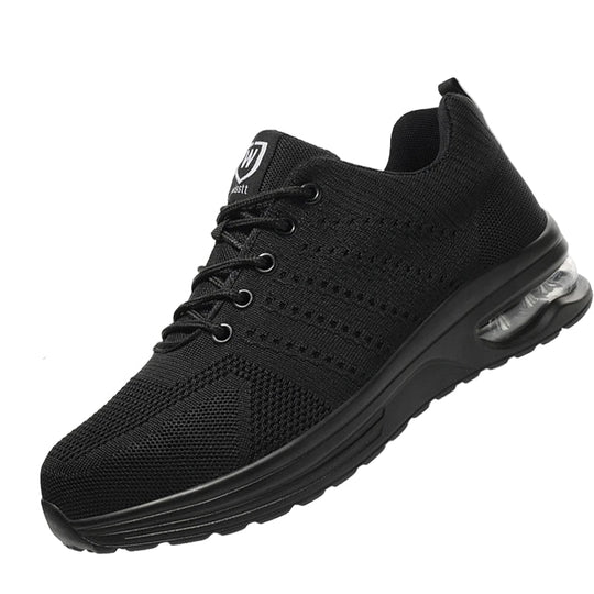 Menns Arbeidssko Sporty Design Med Stål Tå 0