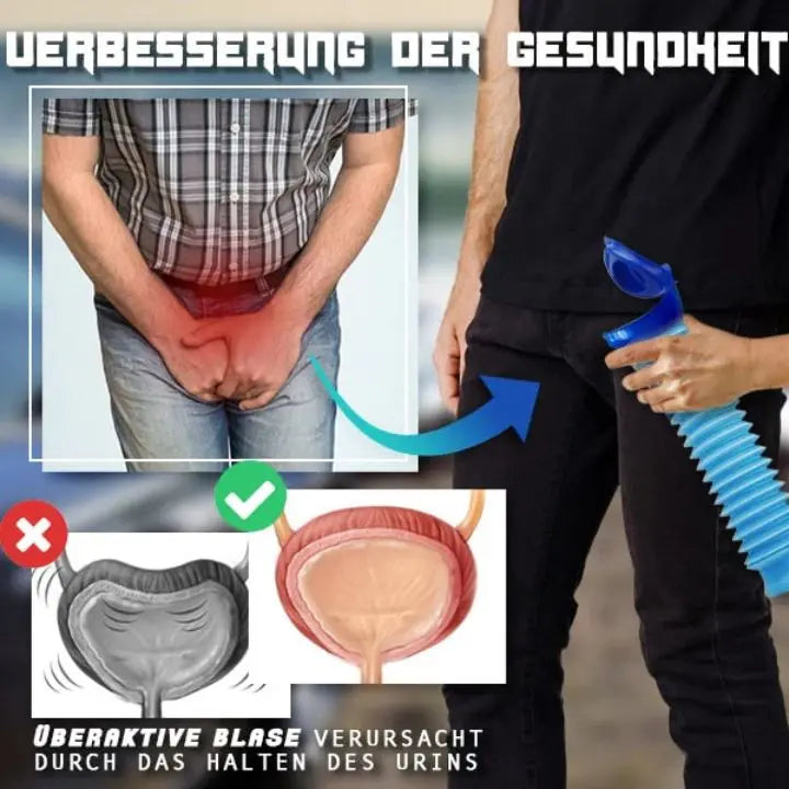 Menns Bærbare Urinal Kompakt Design 1