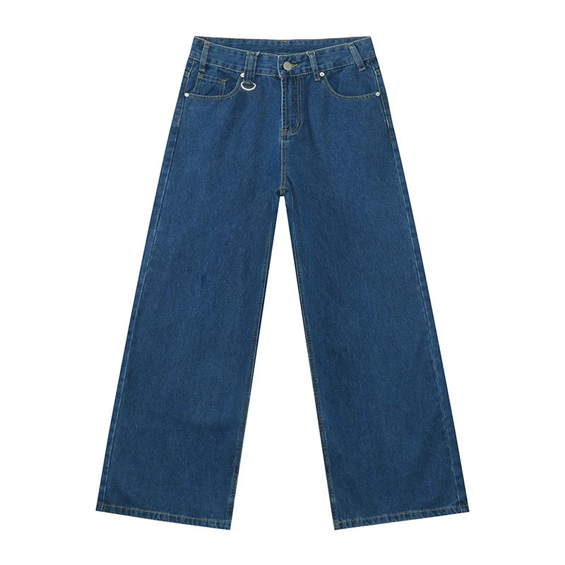Menns Baggy Jeans Y2K Stil 2