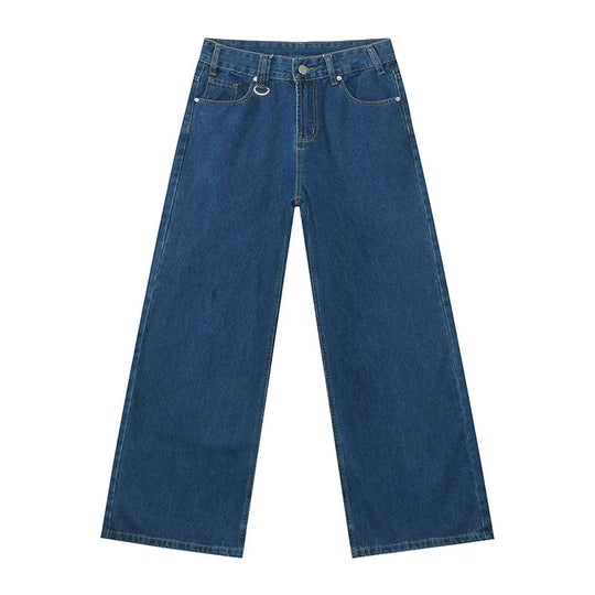 Menns Baggy Jeans Y2K Stil 2
