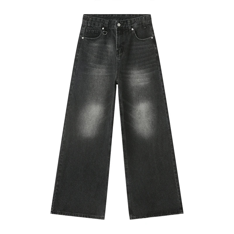 Menns Baggy Jeans Y2K Stil 4
