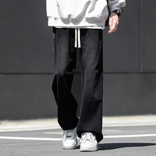 Menns Baggy Jeans med Vide Ben 1