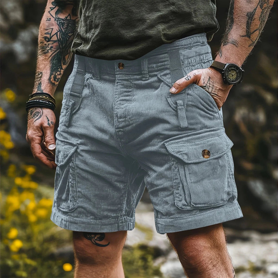 Menns Cargo Bermuda Shorts Retro Stil 5