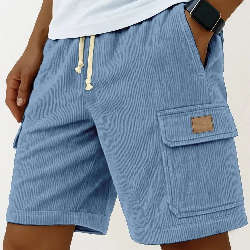 Menns Cargo Bermuda Shorts Retro Stil 6