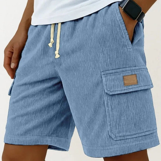 Menns Cargo Bermuda Shorts Retro Stil 6