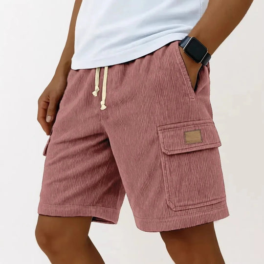 Menns Cargo Bermuda Shorts Retro Stil 7