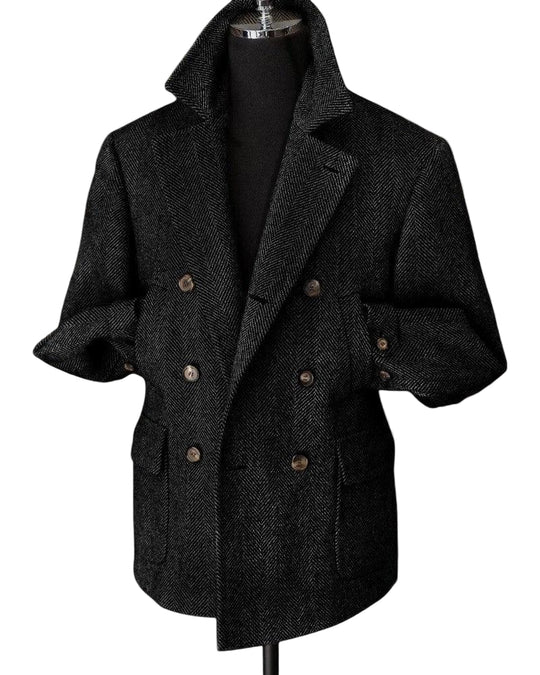 Menns Dobbeltspent Blazer 0