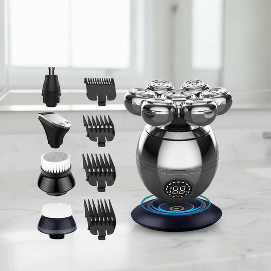 Menns Elektrisk Barbermaskin 7D Vanntett Design 1