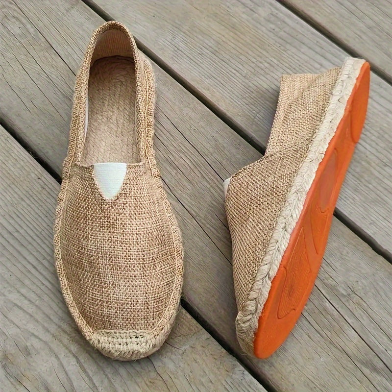Menns Espadriller Lett Pustende Slip-On Stil 4