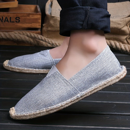Menns Espadriller Lett Pustende Slip-On Stil 6