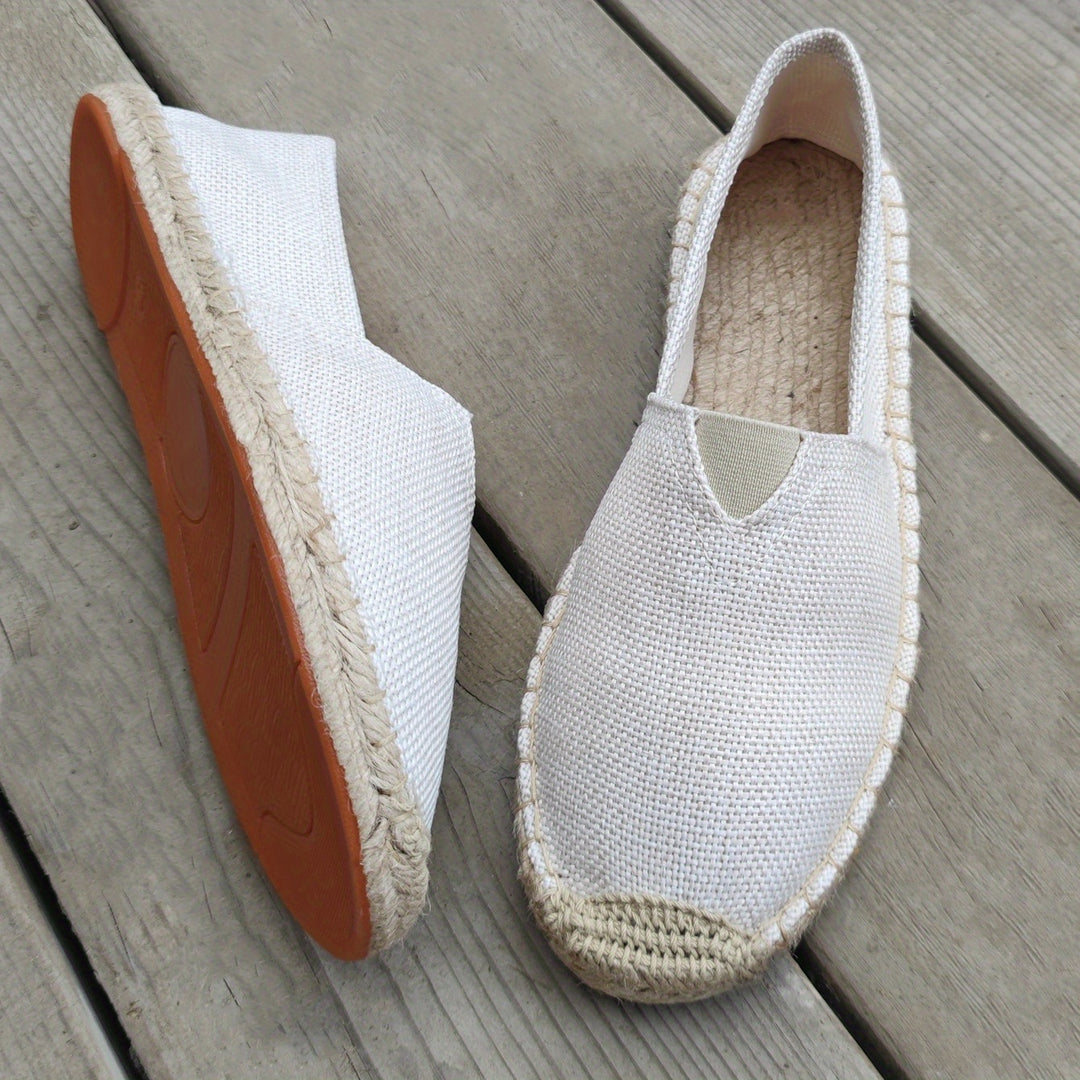 Menns Espadriller Lett Pustende Slip-On Stil 7