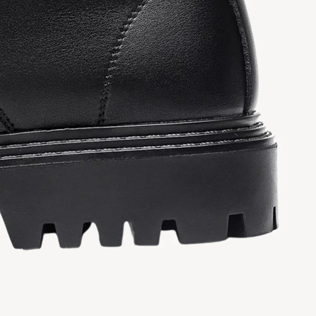 Menns Kampstøvler med Tykk Såle Sklisikre Gummisåler 5