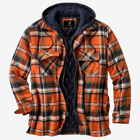 Menns Klassisk Flanelljakke Moderne Stil 2
