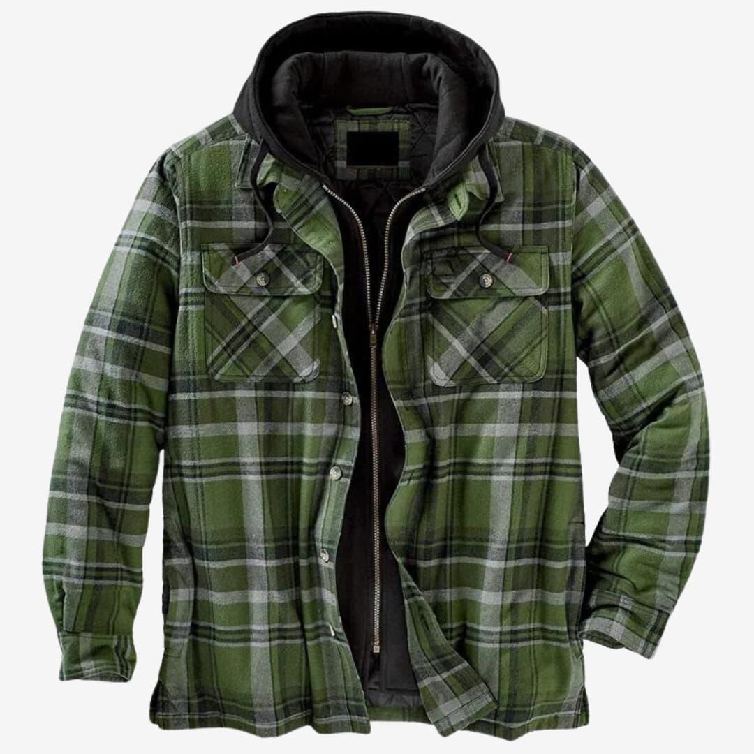 Menns Klassisk Flanelljakke Moderne Stil 3