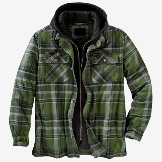 Menns Klassisk Flanelljakke Moderne Stil 3
