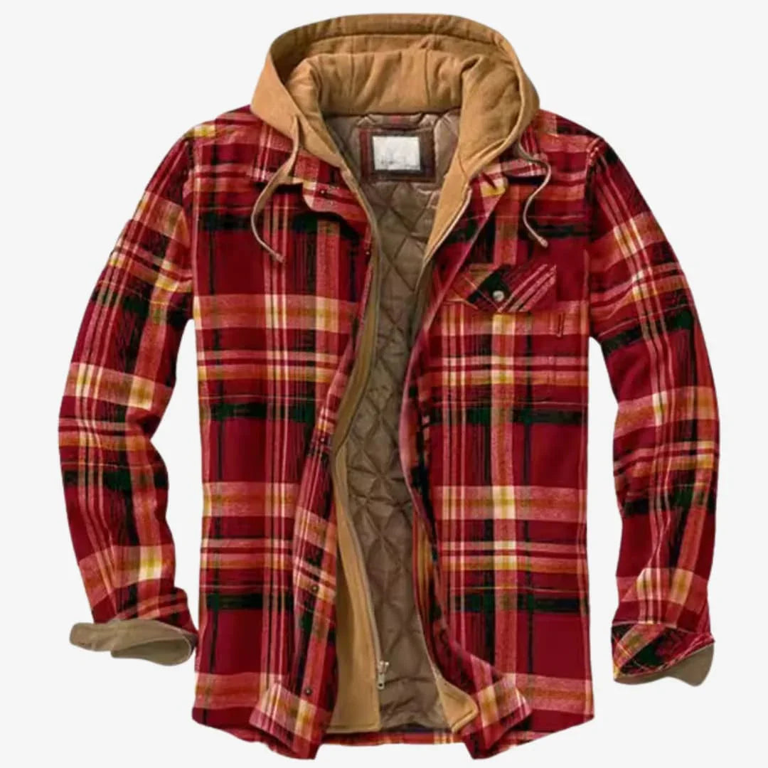 Menns Klassisk Flanelljakke Moderne Stil 6
