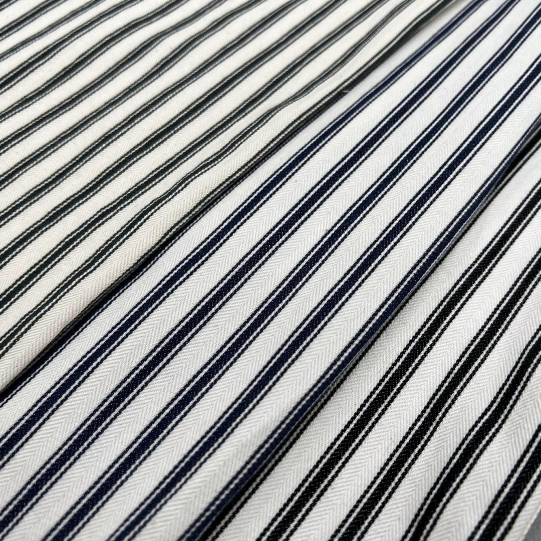 Menns Langermet Skjorte Med Striper Avslappet Stil 5