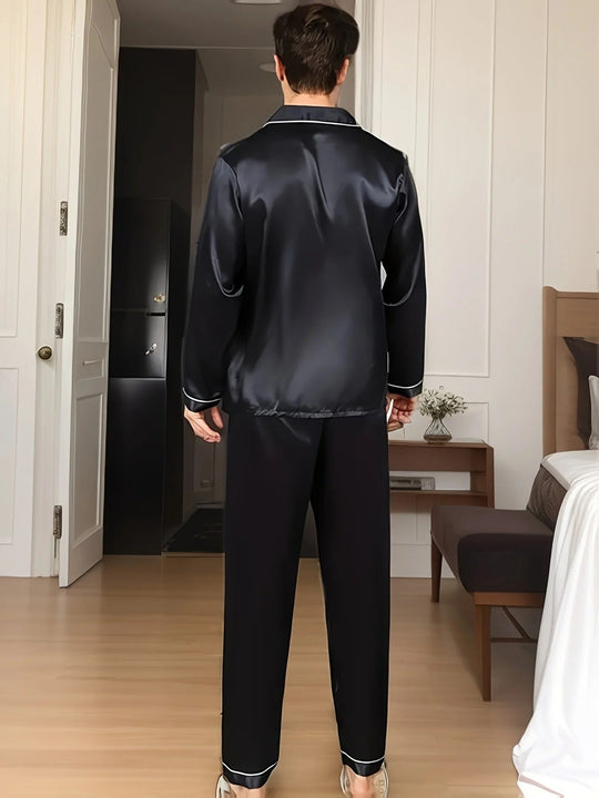Menns Pyjamas med Klassisk Design 2