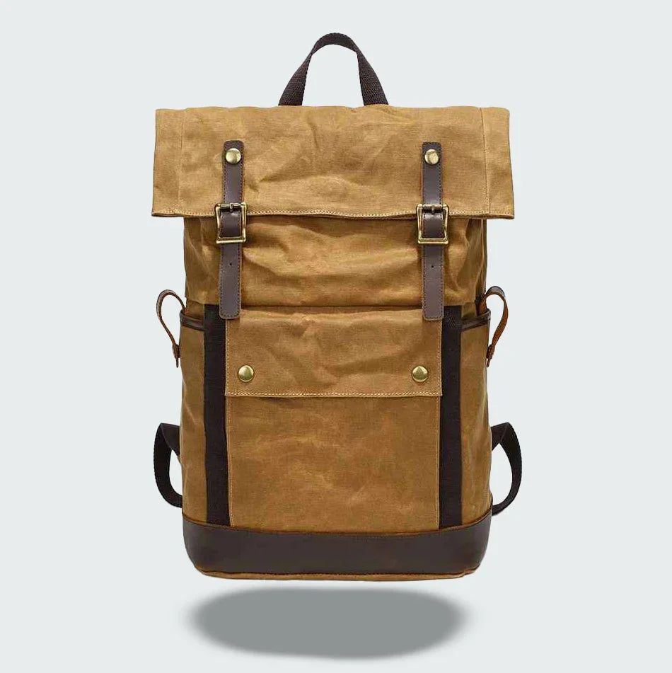 Menns Ryggsekk Vintage Utendørs Med Utvidbar Roll-Top Design 2