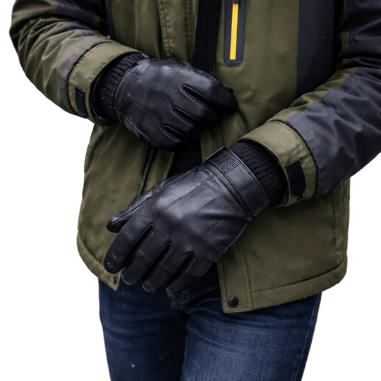 Menns Skinnhansker Tidløs Design 0