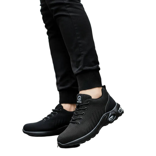 Menns Vernesko med Ståltåbeskyttelse og Sklisikker Såle 0