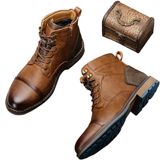 Menns Vintage Skinnsko 0