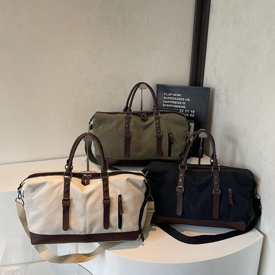 Menns Weekend Bag Robust Design Med Flere Lommer 1