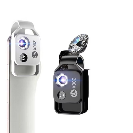 Mikroskoplinse for Smartphone 200X Forstørrelse 3