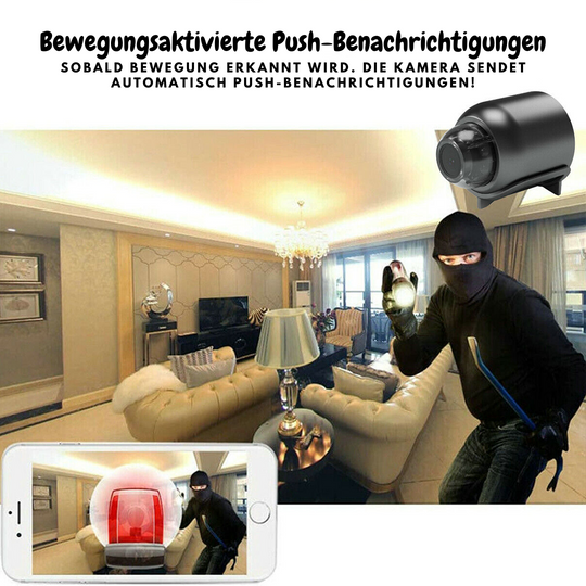 Mini HD WiFi Kamera Kompakt Design 4