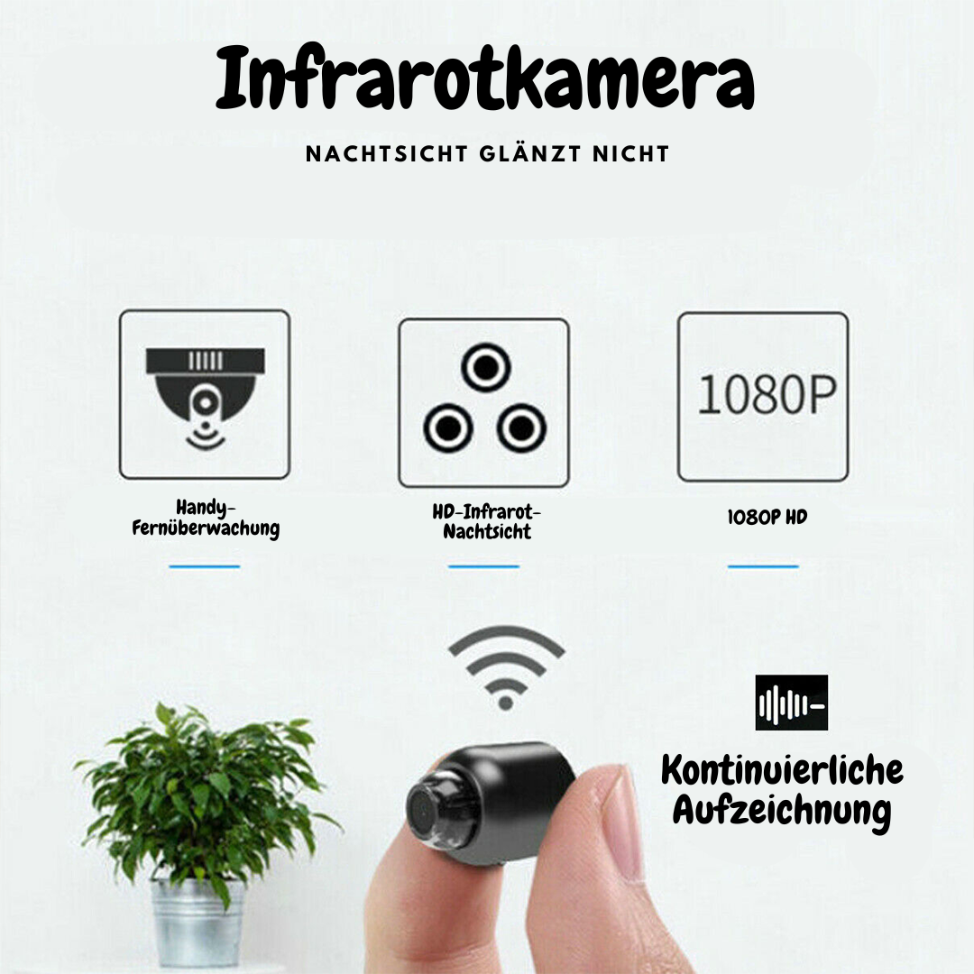 Mini HD WiFi Kamera Kompakt Design 5