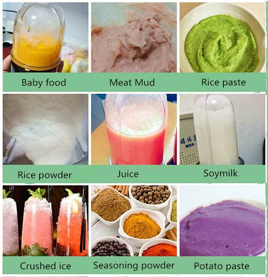 Mini Juicer Blender Multifunksjonell 4
