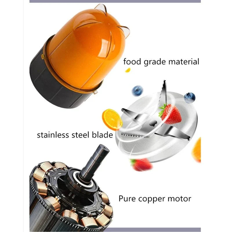 Mini Juicer Blender Multifunksjonell 6