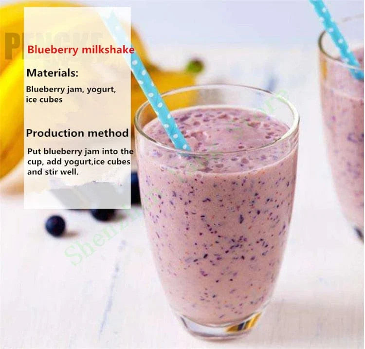 Mini Juicer Blender Multifunksjonell 7