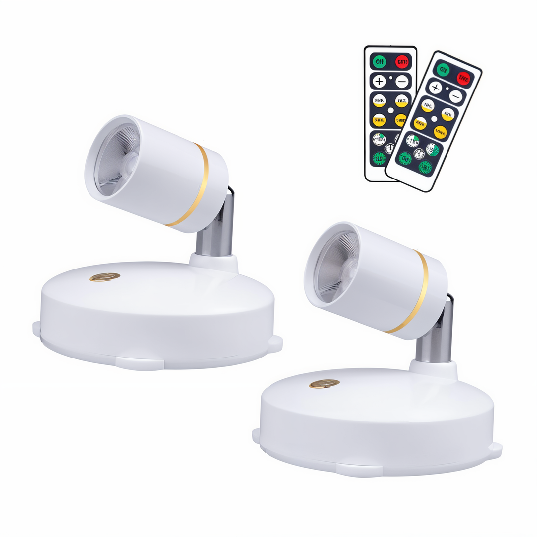 Mini LED Spotlight Trådløs Belysning Dimbart Kompakt Design 6