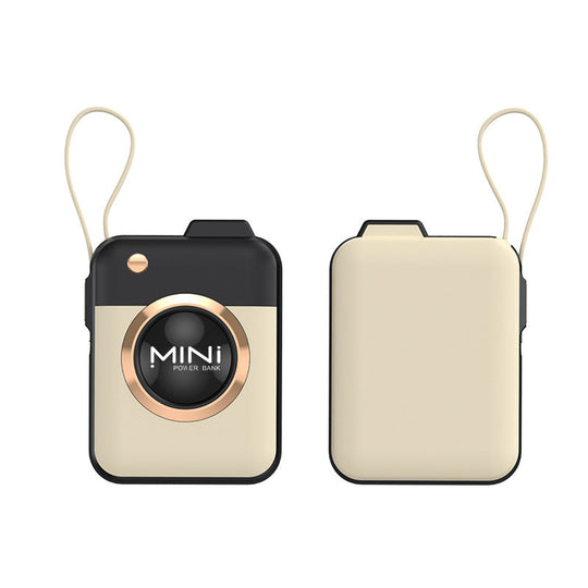 Mini Powerbank med Bærestropp Kompakt og Praktisk 7