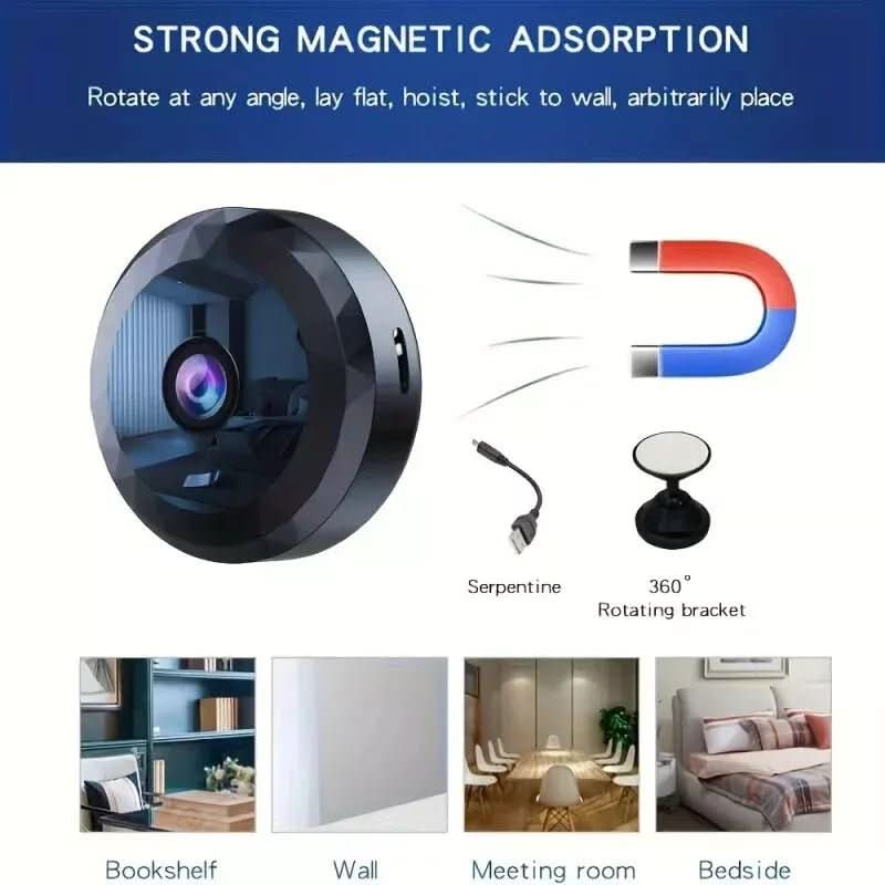 Mini WiFi-kamera for diskret overvåking 3