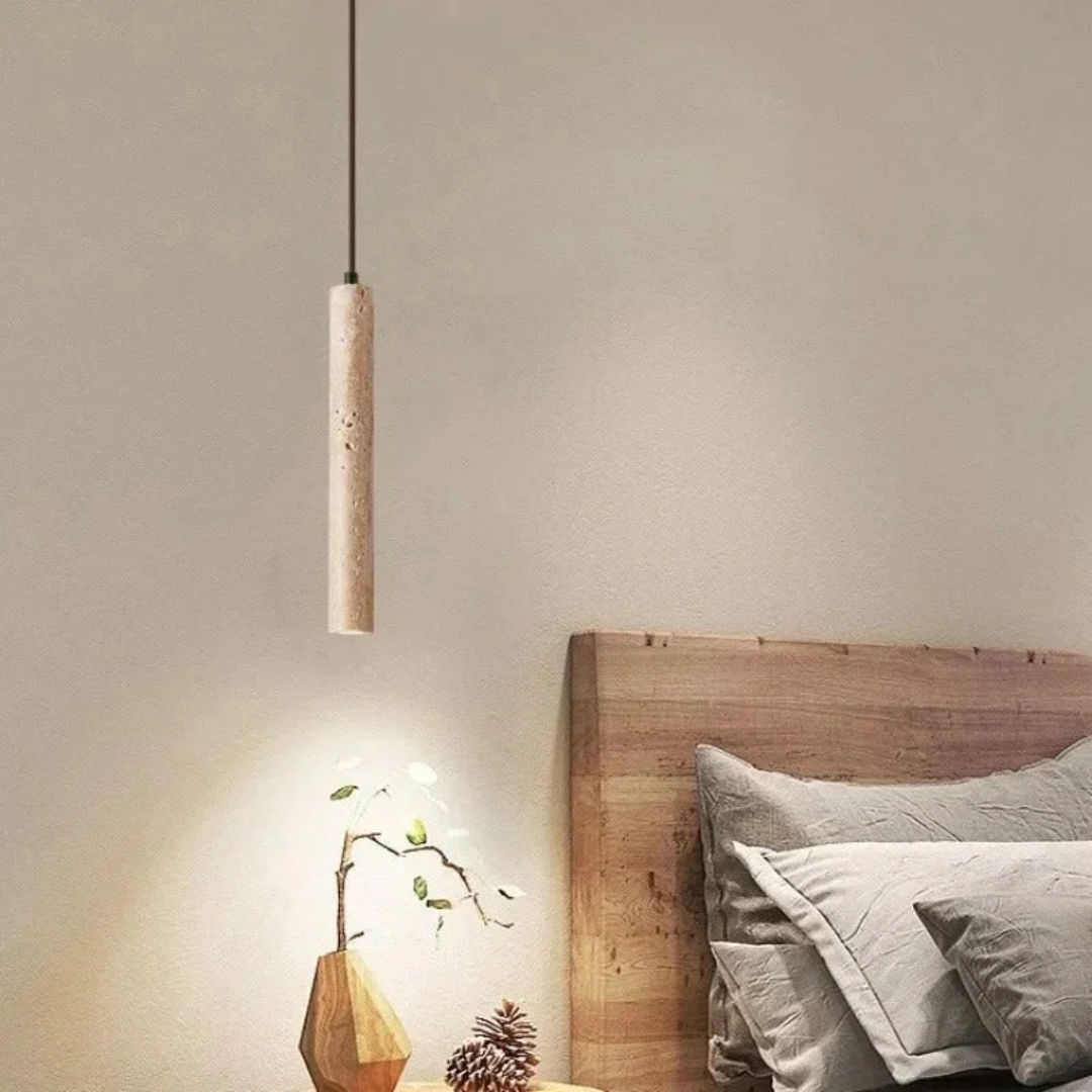 Minimalistisk LED-lysekrone i Wabi-Sabi Stil 0