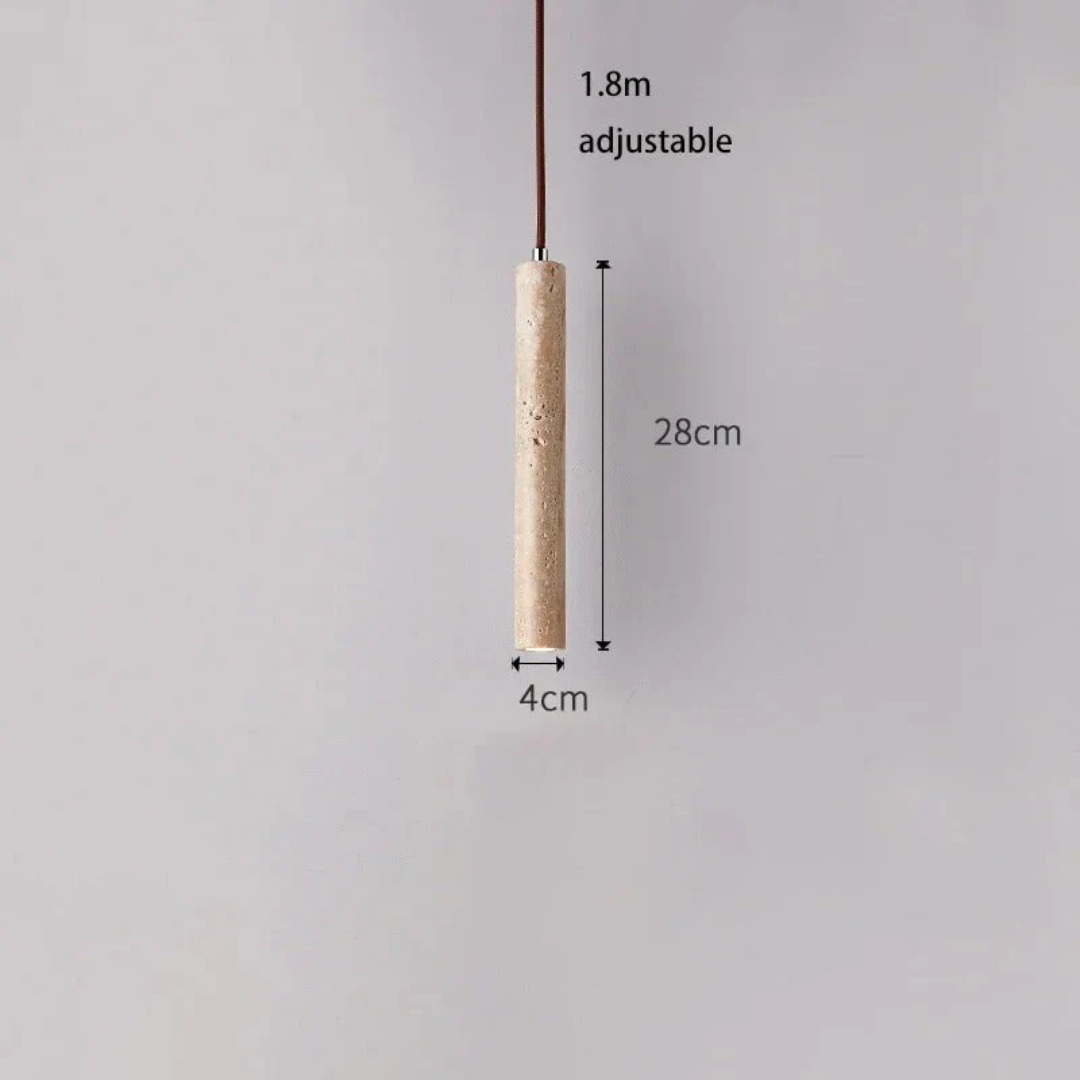 Minimalistisk LED-lysekrone i Wabi-Sabi Stil 7