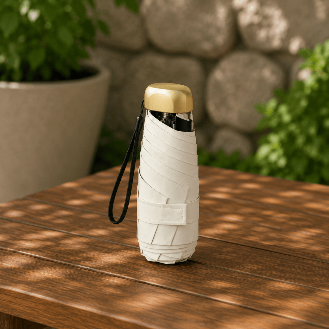 Miniparaply med Sol- og Regnbeskyttelse 5