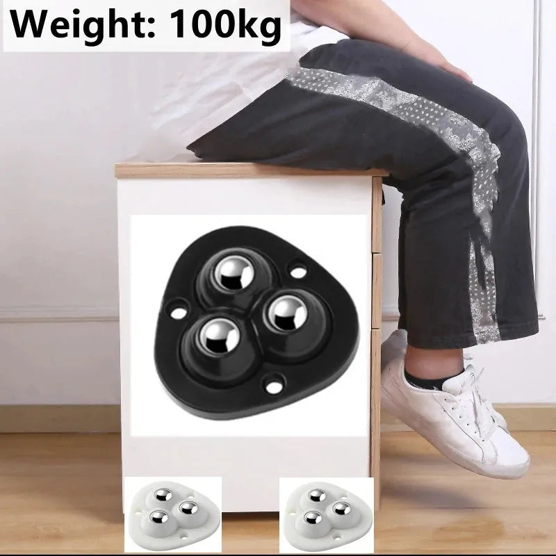 Møbelflytterhjul med 360° Rotasjon 2