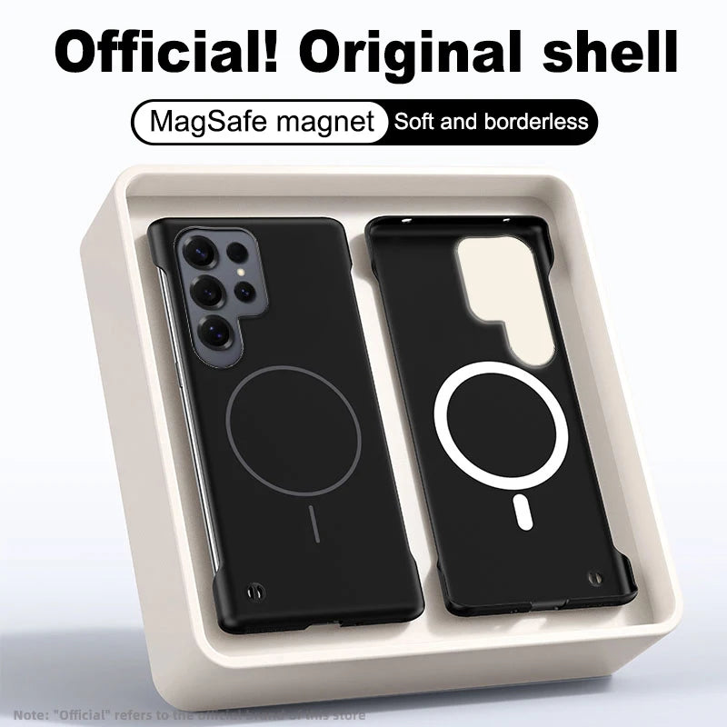 Mobildeksel Samsung Rammeløst Magnetisk Ultra Tynn Design 10