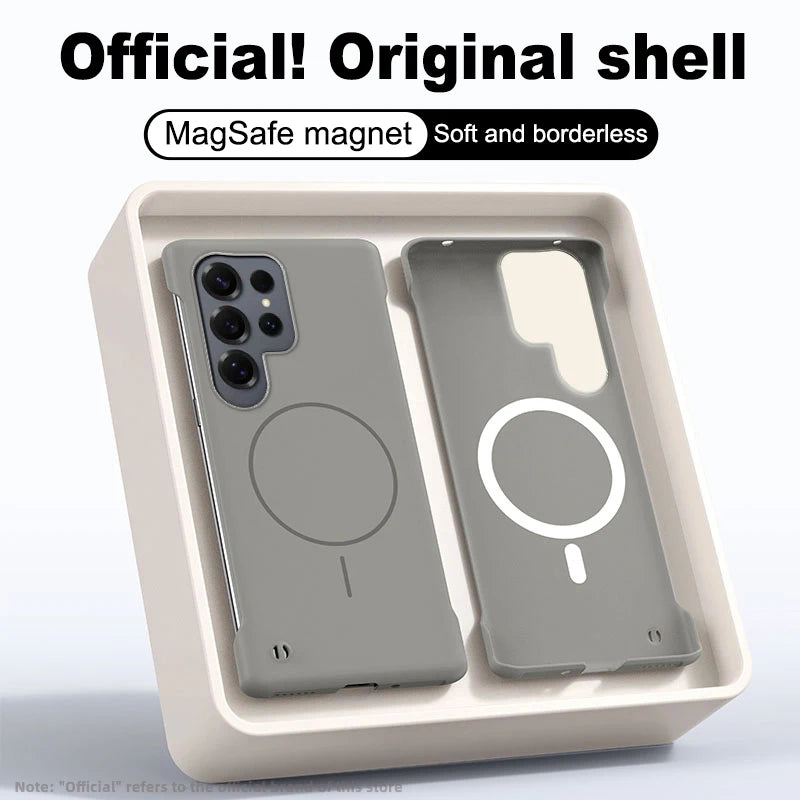 Mobildeksel Samsung Rammeløst Magnetisk Ultra Tynn Design 6