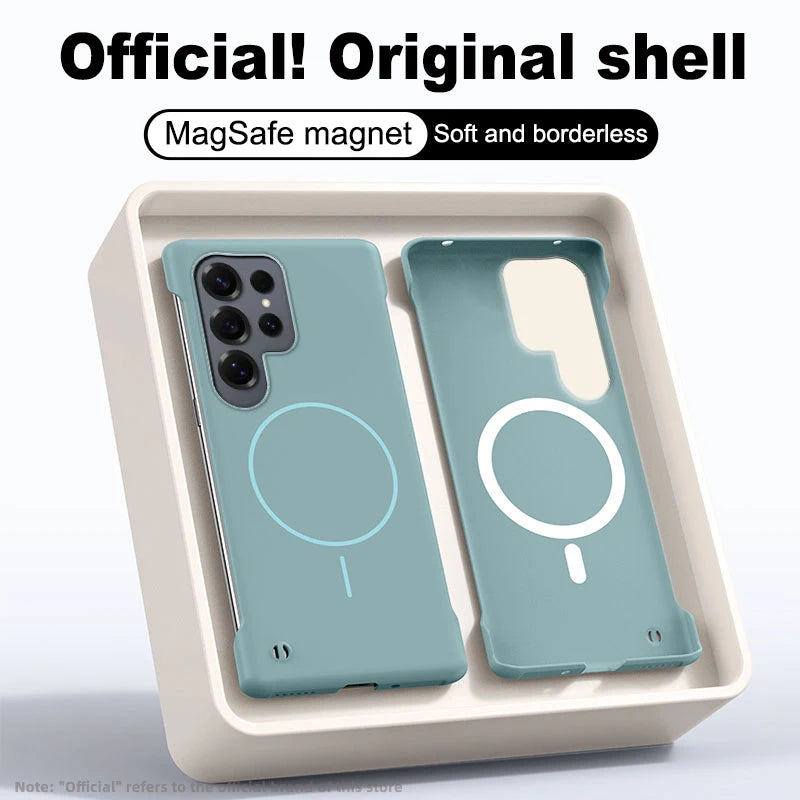 Mobildeksel Samsung Rammeløst Magnetisk Ultra Tynn Design 7