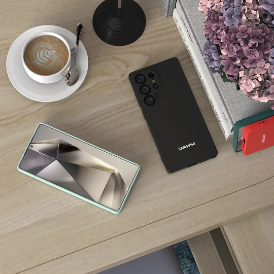 Mobildeksel Samsung S25Ultra Tynn Støtsikker Design 2