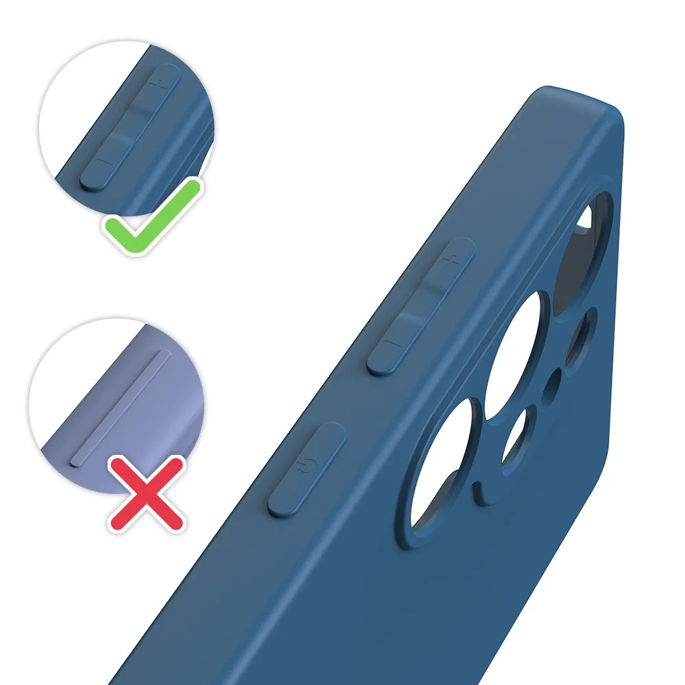 Mobildeksel Samsung S25Ultra Tynn Støtsikker Design 5