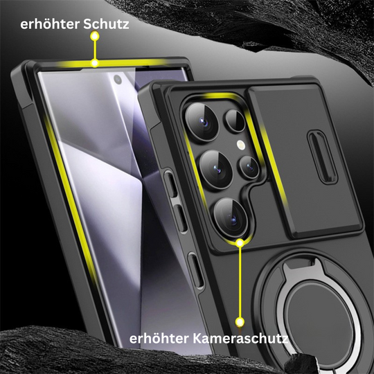 Mobildeksel Samsung med MagSafe og Sammenleggbar Ringholder 5