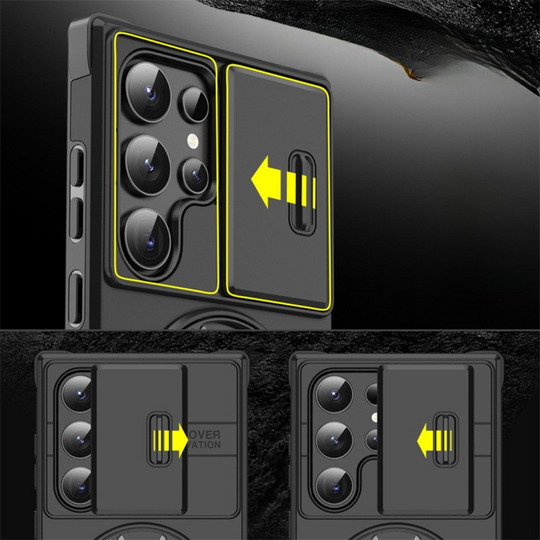 Mobildeksel Samsung med MagSafe og Sammenleggbar Ringholder 8